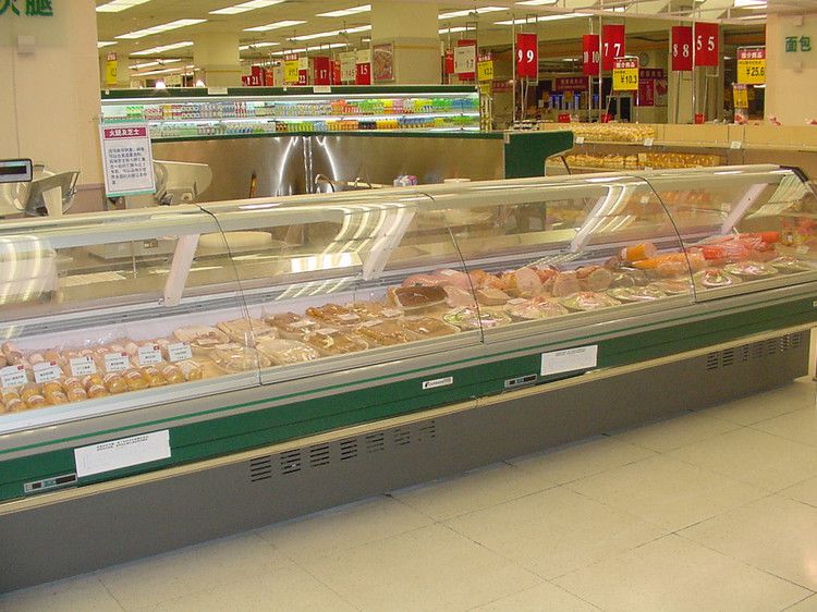 超市鲜肉柜工程